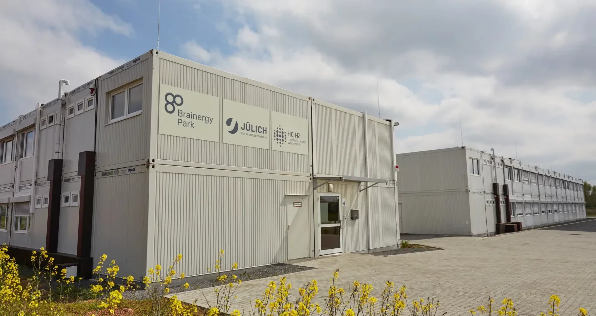 Temporäres Bürogebäude Brainergy Park Jülich