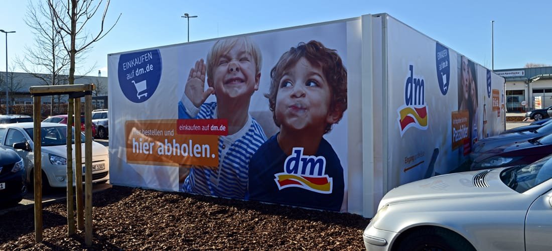 dm (Drogeriemarkt)  Interimsfiliale  Baden-Baden